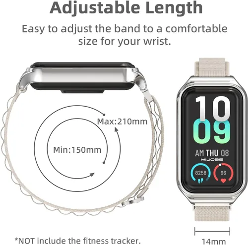 Miniatura 6 de Strap for Amazfit Band 7 Nylon Replacement Strap Watch Wrist Band Smart Bracelet Accessories for Amazfit 7