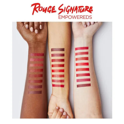 Miniatura 6 de L'Oréal Paris Makeup Rouge Signature - Pinta labios de larga duración acabado mate, ultraligero, ultracómodo, color de pigmento alto, aplicador
