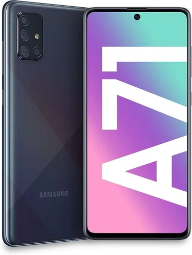 Samsung Galaxy A71 5G, 128 GB, Prisma Cube Negro - Desbloqueado (solo GSM, renovado) | GSM desbloqueado, Renovado