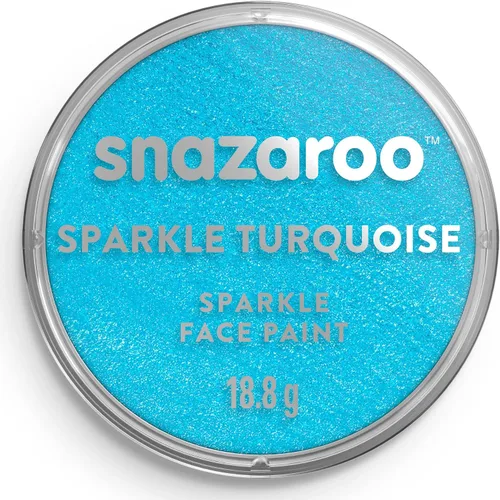 Miniatura 32 de Snazaroo - Pintura metálica para rostro y cuerpo, olla de 18,8 g (0,66 oz), plateada
