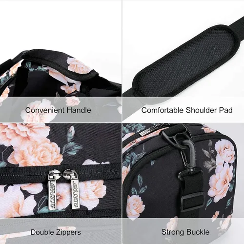 Miniatura 4 de MOSISO Bolsa deportiva de gimnasia con compartimento para zapatos