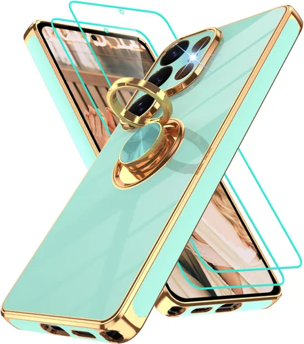 Miniatura 224 de Gritup Funda para Samsung Galaxy A14 5G: Funda Samsung A14 con 2 Protectores de Pantalla, Soporte de Anillo con Rotación 360°, Soporte Magnético