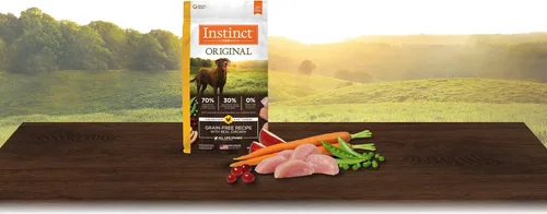 Miniatura 3 de Instinct Alimento Seco Original para Perros, Croquetas con Recubrimiento Crudo, Alto en Proteína, Receta Sin Granos - Pollo, Bolsa de 4 lb