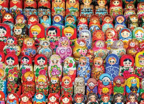 Miniatura 2 de EuroGraphics 5420 Russian Matryoshka Dolls Puzzle (1000 piezas)