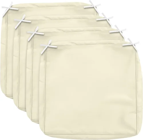 COSHNIBI Fundas para Cojines de Patio 24'' X 22'' X 4'', Impermeables y Resistentes a la Decoloración, Funda de Cojín para Exteriores de Repuesto