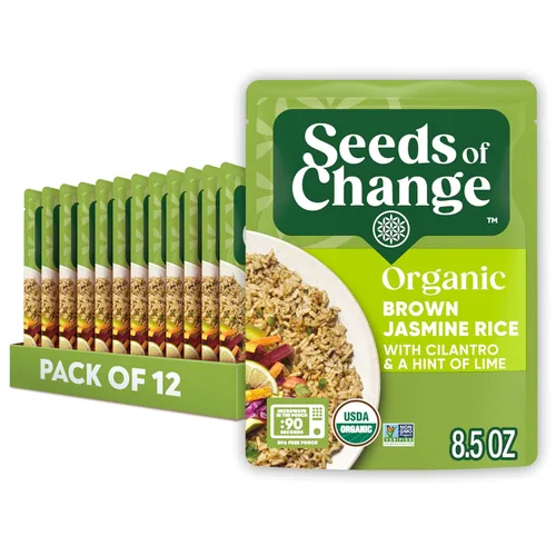 Miniatura 13 de SEEDS OF CHANGE Quinoa orgánica y arroz integral, 8.5 onzas (paquete de 12)