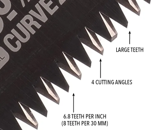 Miniatura 5 de Silky Professional Gomboy Curve 240mm Dientes Grandes Edición Outback (752-24)