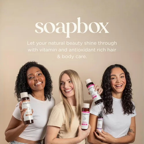 Miniatura 9 de Soapbox Refresh Dry Champú en polvo, absorbe el aceite y da volumen al cabello, champú seco sin aerosol en polvo para el cabello con biotina