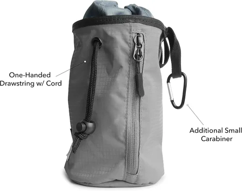 Miniatura 3 de Bolsa de tiza para escalada en roca Bolsa de tiza Bouldering para equipo de escalada en roca Disco Golf Chalk Bag Disc Golf Bolsas de tiza