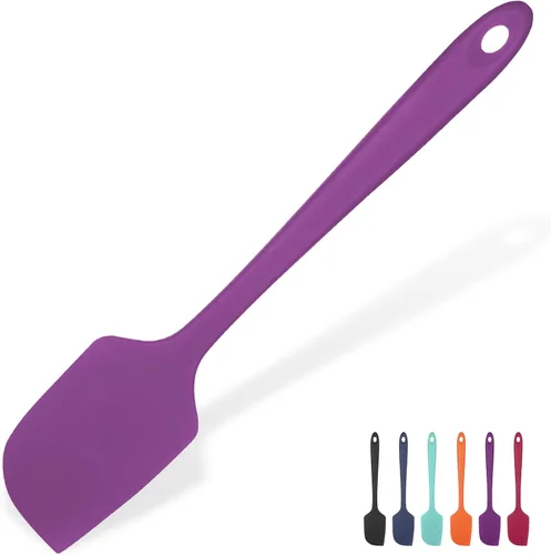 Miniatura 19 de Espátula de silicona resistente al calor: U-Taste, flexible de 600ºF, de 11.38 pulgadas, de silicona, para mezclar, remover, cocinar, raspar