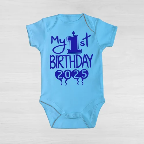 Miniatura 6 de Reaxion Traje de cuerpo entero hecho a mano para bebé niño y niña, mi primer cumpleaños 2024