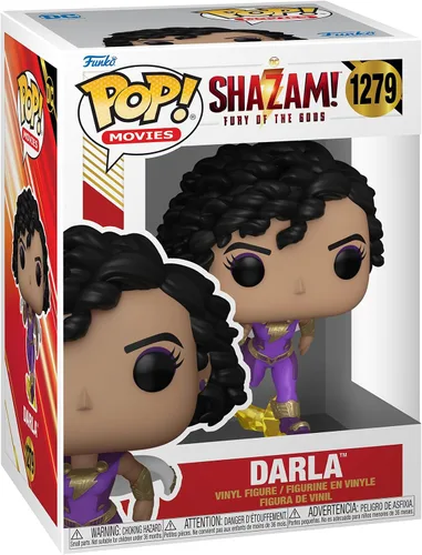 Funko Pop! Movies: Shazam 2 - Darla - Figura de vinilo coleccionable - Idea de regalo - Producto oficial - para niños y adultos - Fans de películas