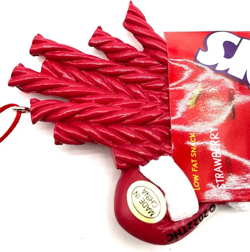 Miniatura 3 de Kurt S. Adler Adorno de Navidad de Twizzlers de Hershey™ con Sombrero de Santa