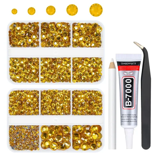 Miniatura 16 de qiipii Resina Metálica Plata Diamantes de Imitación con Parte Posterior Plana para Adornar Manualidades, Piedras Planas de 2mm-6mm, Gemas de Plata