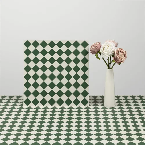 Miniatura 12 de Elffloor Azulejos de despegar y pegar: 10 piezas 11.8 * 11.8 pulgadas, autoadhesivos, impermeables, de vinilo para el suelo, adhesivo de baldosas