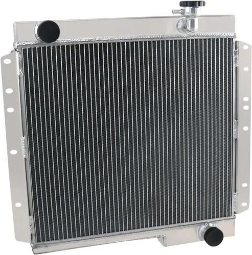 ALLOYWORKS Radiador de aluminio de 3 filas para Toyota Land Cruiser FJ40 FJ45 3.9 4.2 1969 1970 1971 1972 1973 1975 1976 1977 1978 1980 Toyota Land