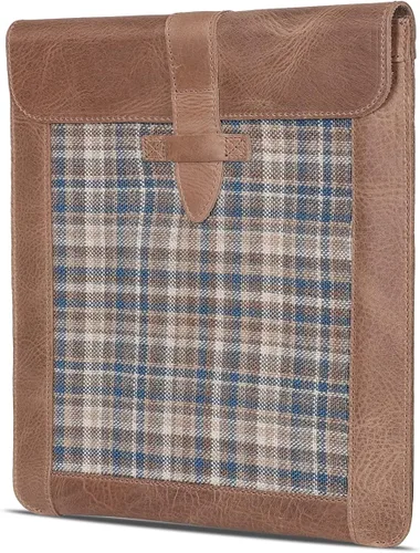 Miniatura 11 de Londo Funda de piel auténtica para iPad y iPad Pro - Funda protectora elegante y duradera para tabletas