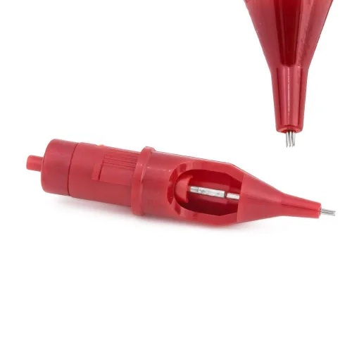 Miniatura 2 de Peak - Agujas de tatuaje para tatuaje, 1223 planas de 0.138 in, agujas de tatuaje, excelente para tatuajes, microblading, y procedimientos