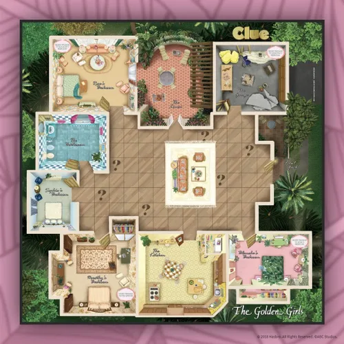 Miniatura 6 de USAopoly The dorado Girls Clue Juego de mesa