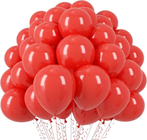 Miniatura 75 de Voircoloria - Globos azul bebé claro, paquete de 66 globos de 12 pulgadas de látex para fiestas para niños y niñas, para cumpleaños, baby shower, 16