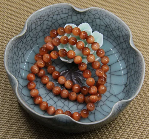 Miniatura 65 de Amandastone Pulsera elástica de cuentas redondas de 0.315 in con piedras preciosas naturales de 7 pulgadas