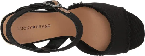 Miniatura 5 de Lucky Brand Sandalias de cuña Mindra para mujer
