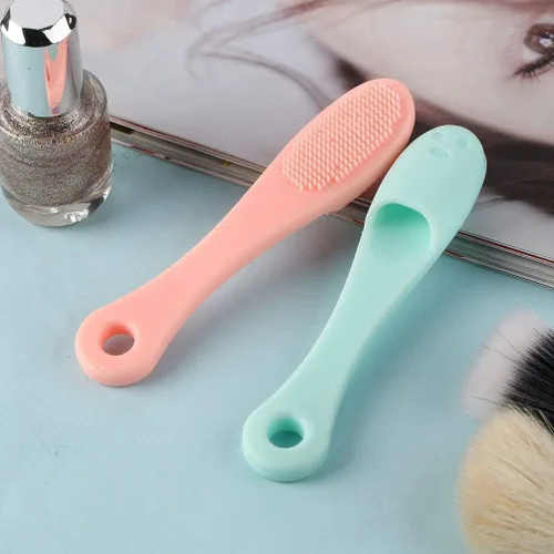 Miniatura 5 de Limpiador facial de silicona, removedor de puntos negros, cepillo limpiador de poros de nariz, herramienta de escruber para dedos, limpiador facial