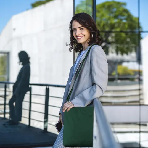 Miniatura 5 de Kememo Bolso Hobo de pana con cremallera, bolsa de hombro de gran capacidad, bolsa de compras para mujer