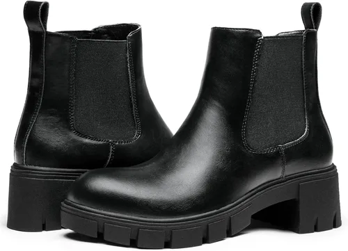 Miniatura 7 de Jeossy Botines para mujer 9606 Chelsea Plataforma Chucky Botines para Mujer