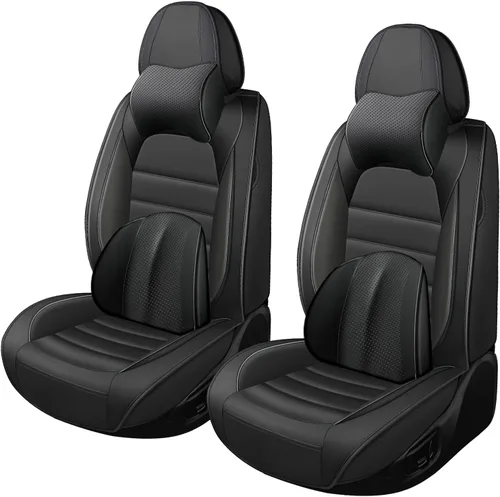 Miniatura 25 de Juego completo de fundas de asiento de automóvil para GMC Sierra 1500/2500/3500 Denali SLT AT4 AT4X Base Fundas de asientos 2008-2025, Protectores