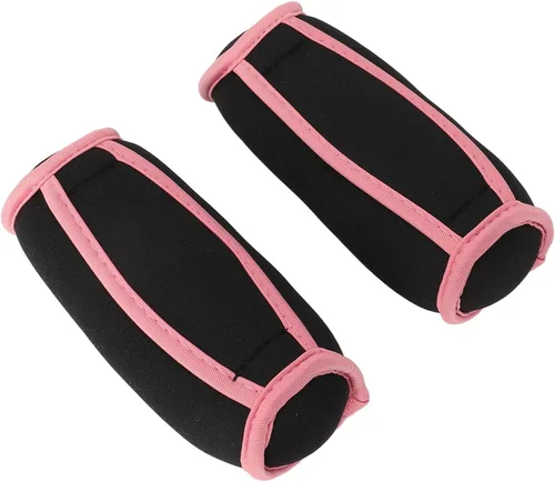 Miniatura 4 de Juego de pesas de mano suaves de 1 libra, par con correa de mano para entrenamiento de fuerza, caminar, trotar, fitness, material de neopreno