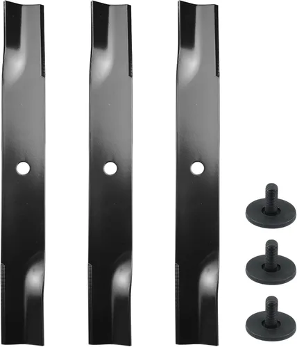 Miniatura 21 de Paquete de 2 cuchillas para cortacésped 108-9764-03 Toro de 22 pulgadas que sustituyen a la cuchilla Toro 131-4547-03, 131-4546-03,104-8697-03
