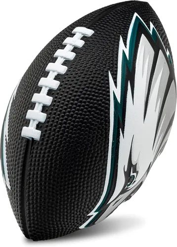 Miniatura 36 de Franklin Sports NFL - Fútbol americano de espuma para niños, pelota suave de tamaño junior de 8.5 pulgadas con logotipos 3D, perfecta para el día