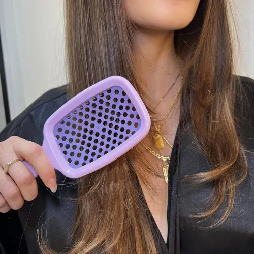 Miniatura 4 de FHI Heat UNbrush - Cepillo desenredante para cepillar sin dolor en cabello húmedo o seco — Cerdas antiestáticas DuoFlex duraderas, mango ligero