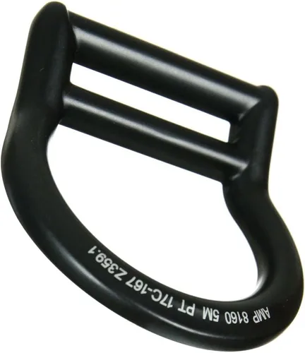 Miniatura 5 de Fusion Climb FP-8160-2-BLK-5P Anillos en D (paquete de 5), negro, talla única