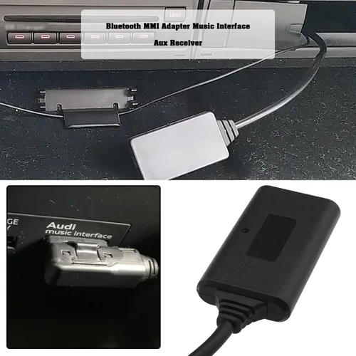 Miniatura 3 de Adaptador Bluetooth MMI de repuesto compatible con Mercedes Benz Clase E S212/W212/A207/C207/Clase C W204/S204 Receptor de interfaz de música 19.7 in