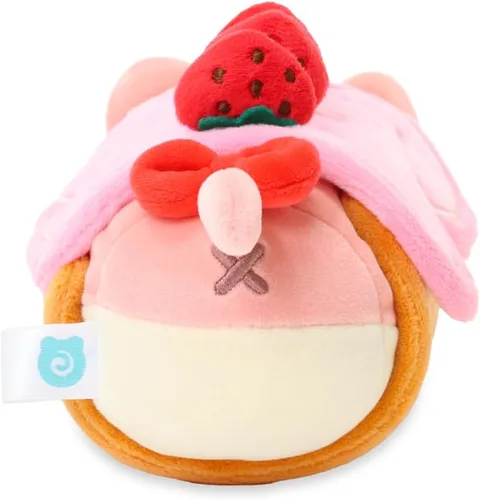 Miniatura 4 de Anirollz Kittiroll de peluche en atuendo de pastel enrollado – Animal de peluche kawaii con disfraz extraíble – Bonito juguete de peluche blando