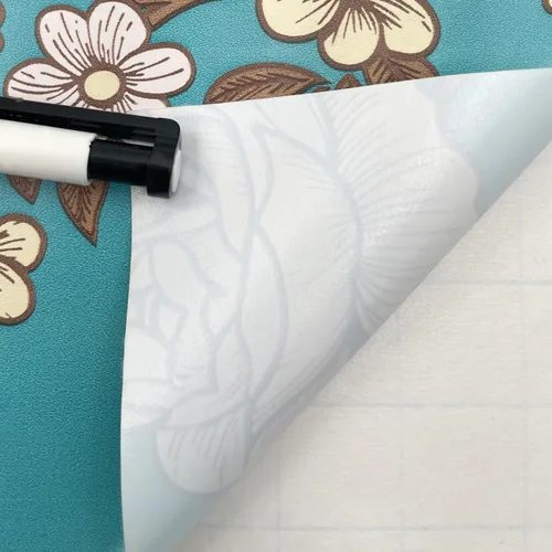 Miniatura 3 de LovingWay Revestimiento de estante floral de peonía vintage de 17.7 x 177 pulgadas, fácil de instalar, forro de cajón de almacenamiento, papel
