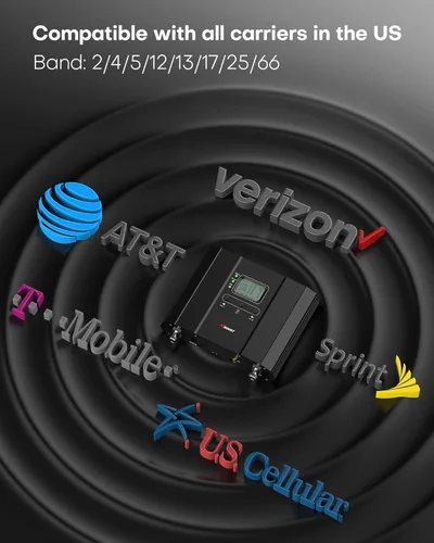 Miniatura 3 de Cubierta de refuerzo de teléfono celular de 6000 pies cuadrados, señal Boost 5G 4G LTE para todos los operadores de EE. UU., amplificador de señal