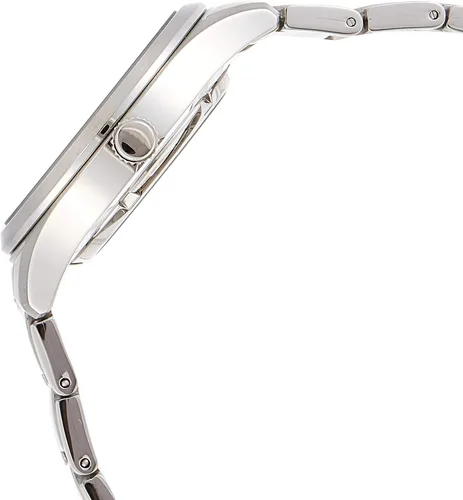 Miniatura 4 de Seiko 5 relojes automáticos de acero inoxidable con esfera negra SNZG13K1 Negro L