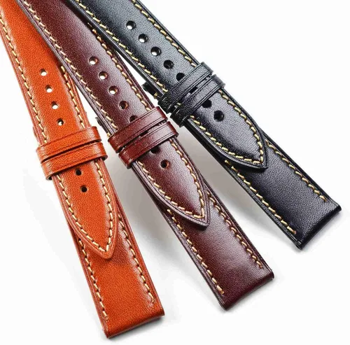 Miniatura 9 de WOCCI Luxury Watch Bands, Full Grain Leather, Replacement Straps for Men and Women, Band Width 18mm 20mm 22mm