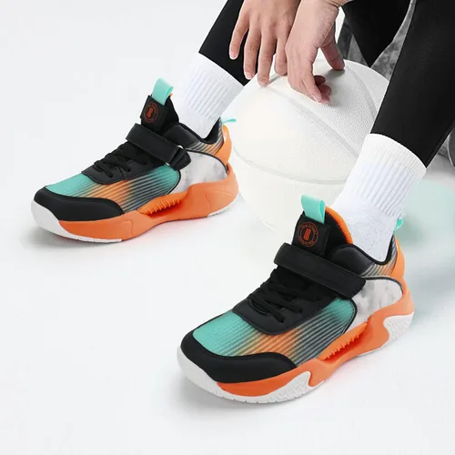 Miniatura 7 de brooman Zapatos de baloncesto para niños y niñas, zapatos deportivos antideslizantes para la escuela