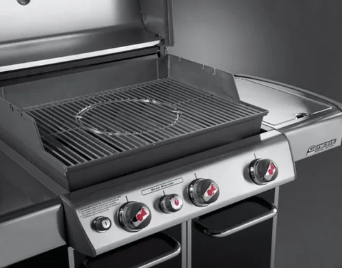 Miniatura 6 de 64812 Piezas de repuesto para Weber Gourmet BBQ System Rejillas de cocina GS4 Spirit II & I Spirit 300 SER, Genesis 1000-5000, plata B/C
