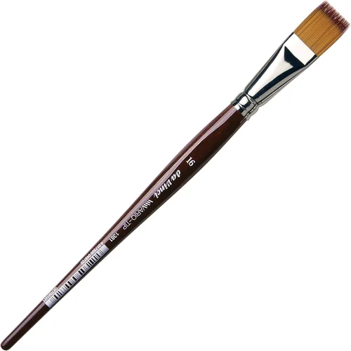 Miniatura 184 de da Vinci Watercolor Series 5580 CosmoTop Spin Pincel de Pintura, Redondo Sintético con Mango Rojo