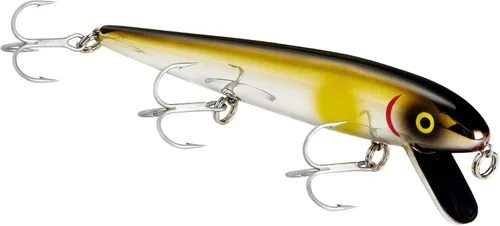 Miniatura 9 de Cotton Cordell Señuelo de pesca de lubina Crankbait de aleta roja Smoky Joe