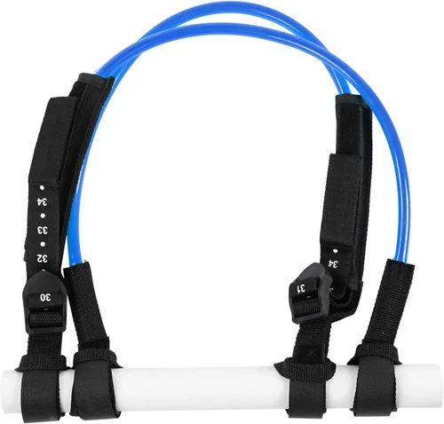 Miniatura 8 de Cuerda de correa de surf, 2 piezas de 28 a 34 pulgadas, líneas de arnés de seguridad ajustable para windsurf, correa para tabla de surf, accesorio