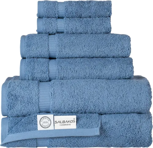 Miniatura 62 de Juego de alfombra de baño 100 % de algodón turco para hotel y spa de lujo y opciones de tapete de baño de espuma viscoelástica
