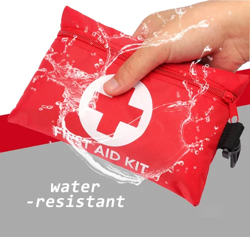 Miniatura 6 de Galaxylense 128 kits de primeros auxilios pequeños para supervivencia, emergencia, trauma, militar, táctico, escuela médica, oficina, hogar, caza