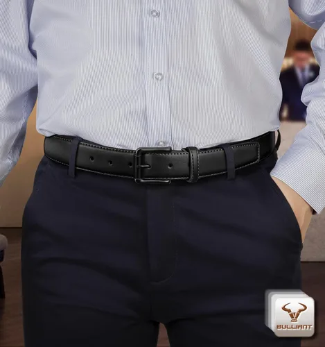 Miniatura 5 de BULLIANT Men Belt Multi Pack,Adjustable Leather Belt For Men Dress Casual Jeans Golf 1 38",Cut For Fit