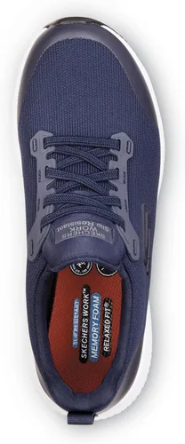 Miniatura 5 de Skechers Work Emma, zapatos de trabajo para mujer, puntera suave, antideslizantes, EH, atléticos sin cordones